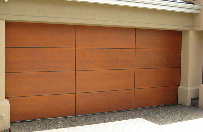 Timber Garage Door